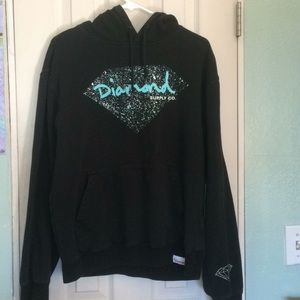 Diamond supply co hoodie size m